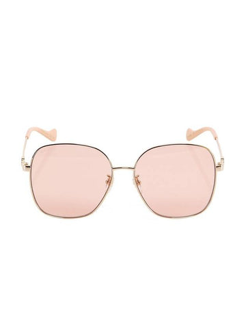 Eyewear Low Nose Bridge Fit Sunglasses Pink - GUCCI - BALAAN 1