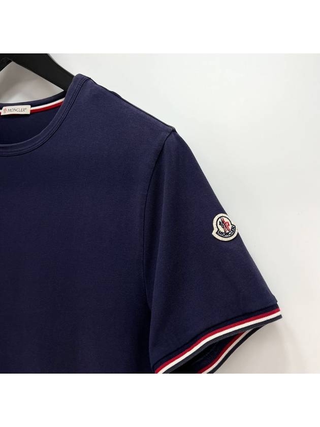 Short sleeve t shirt navy XL size - MONCLER - BALAAN 5