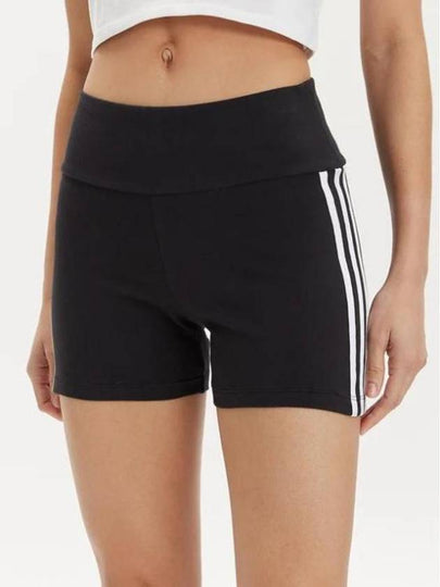 Adicolor 3 Stripe Leggings Shorts Black - ADIDAS - BALAAN 2