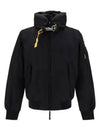 Men's Gobi Core Hooded Zip-Up Black - PARAJUMPERS - BALAAN 1