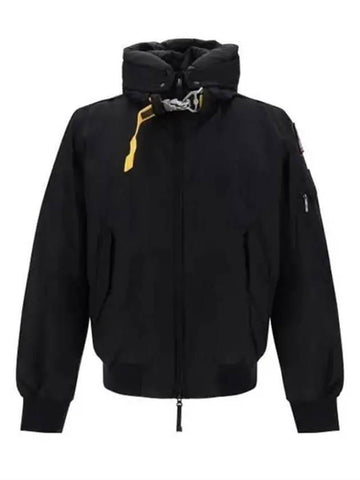 Men's Gobi Core Hooded Zip-Up Black - PARAJUMPERS - BALAAN 1