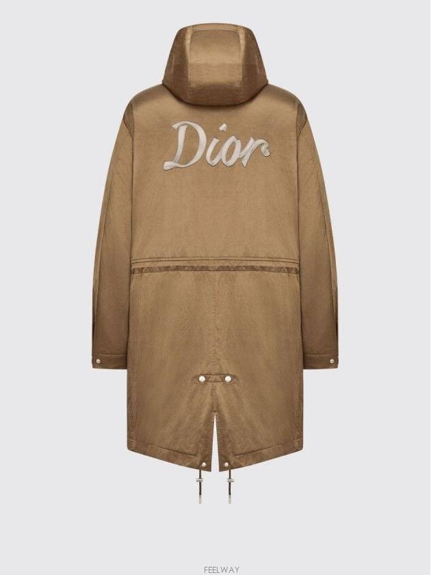 Logo Technical Jacket Brown - DIOR - BALAAN 2