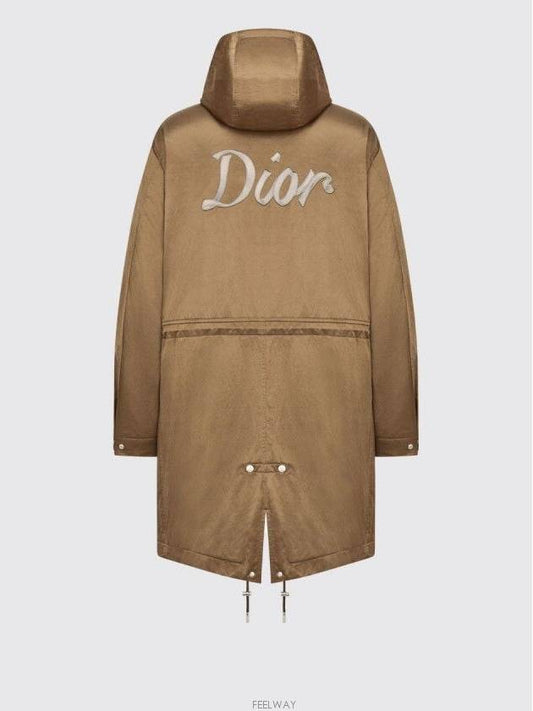 Logo Technical Jacket Brown - DIOR - BALAAN 2