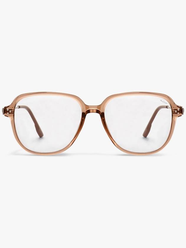 JEJE 03 Brown Blue Light Blocking Glasses - MCCOIN - BALAAN 1