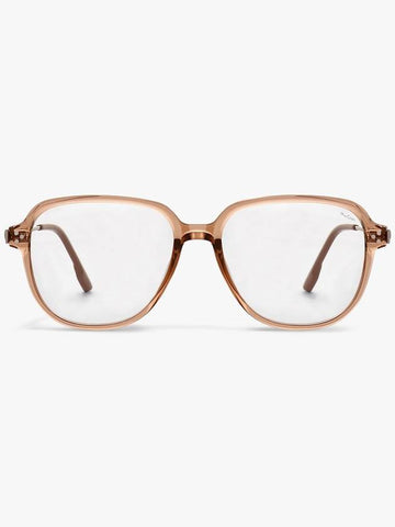 JEJE 03 Brown Blue Light Blocking Glasses - MCCOIN - BALAAN 1