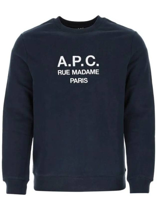 Men's Rufus Sweatshirt Navy - A.P.C. - BALAAN.