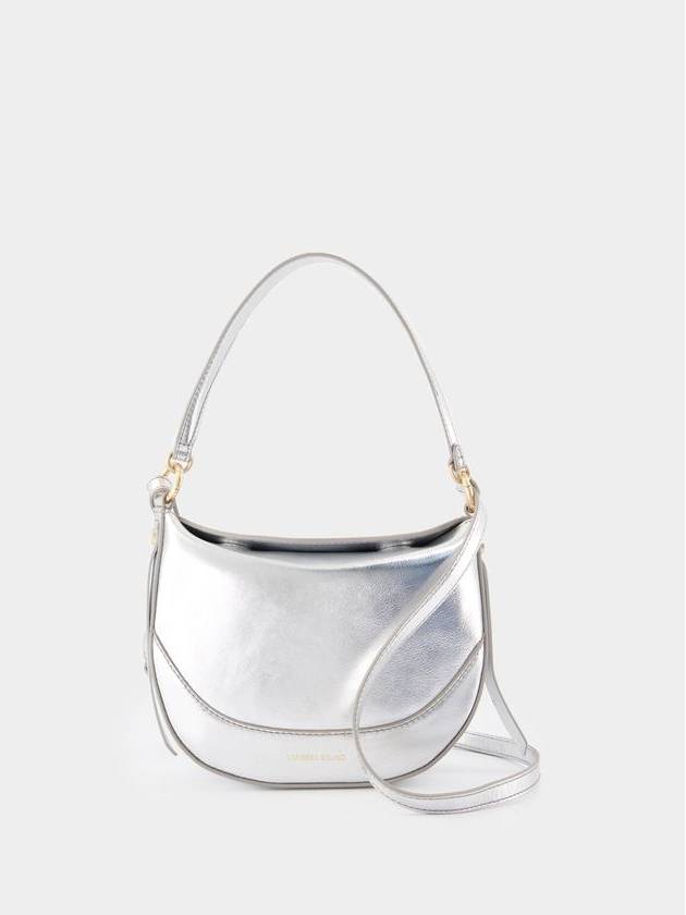 Mini Daily Bag Crossbody - Vanessa Bruno - Leather - Silver - VANESSA BRUNO - BALAAN 1