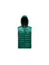 Men's Ragot Logo Patch Padded Vest Green - MONCLER - BALAAN 1