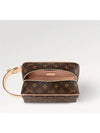 Locker Dopp Kit Monogram Pouch Bag Brown - LOUIS VUITTON - BALAAN 4