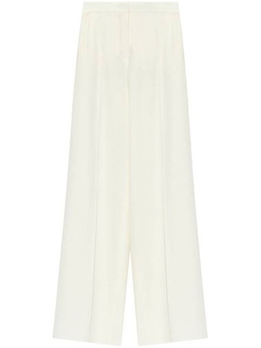 Max Mara Trousers White - MAX MARA - BALAAN 1