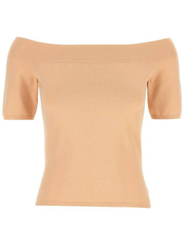 Alexander McQueen Top Off The Shoulders - ALEXANDER MCQUEEN - BALAAN 1