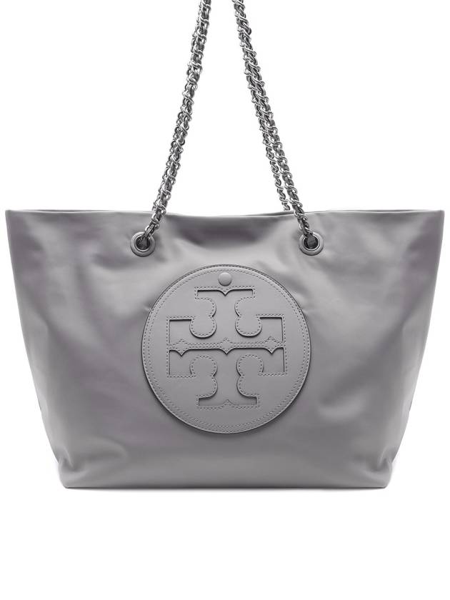 Ella Chain Tote Bag Grey - TORY BURCH - BALAAN 3