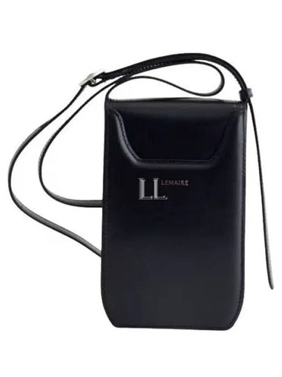 Calepin Leather Cross Bag Black - LEMAIRE - BALAAN 2