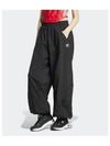 Trefoil Logo Drawstring Track Pants Black - ADIDAS - BALAAN 2