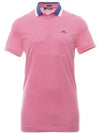 Golf Wear Benji Men s Collar Short Sleeve T Shirt GMJT08409 S098 - J.LINDEBERG - BALAAN 2