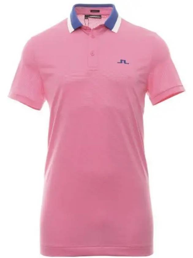 Golf Wear Benji Men s Collar Short Sleeve T Shirt GMJT08409 S098 - J.LINDEBERG - BALAAN 2