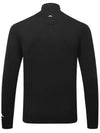 Kian Half Zip-Up Knit Top Black - J.LINDEBERG - BALAAN 4