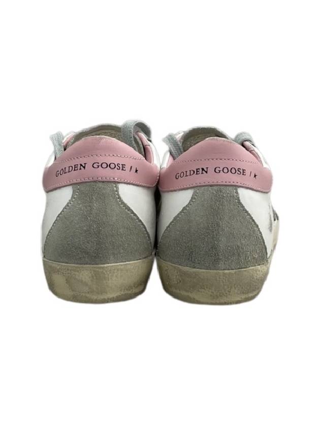 Superstar White Pink Heel Tab Sneakers - GOLDEN GOOSE - BALAAN 4