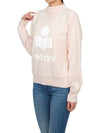 Moby Logo Print Sweatshirt Pink - ISABEL MARANT ETOILE - BALAAN 5