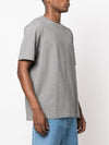 Bold Fox Head Patch Short Sleeve T-Shirt Medium Gray Melange - MAISON KITSUNE - BALAAN 4