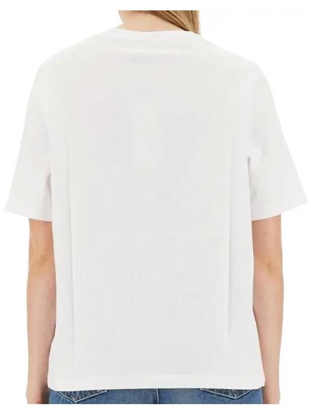 Bold Fox Head Patch Short Sleeve T-Shirt White - MAISON KITSUNE - BALAAN 3