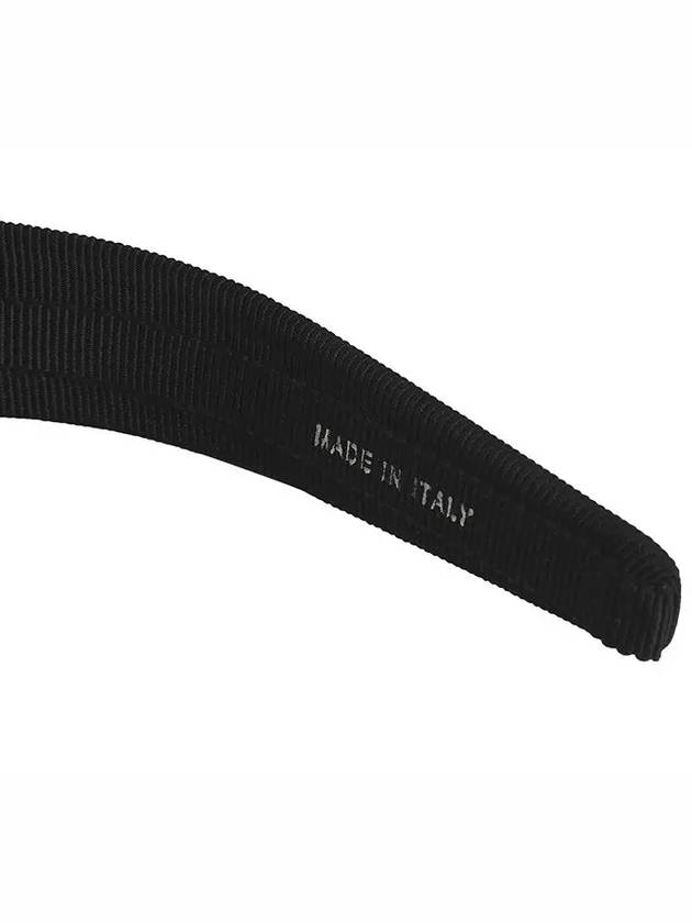 Vara Bow Hairband Black - SALVATORE FERRAGAMO - BALAAN 4