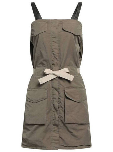 Our Legacy Army Green High Twist Solaro Short Dress, Brand Size 34 (US Size 2) - OUR LEGACY - BALAAN 1