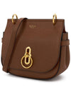 Amberley Satchel Leather Cross Bag Brown - MULBERRY - BALAAN 3