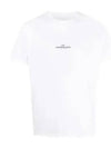 Reverse Embroidered Logo Stitched Cotton Short Sleeve T-Shirt White - MAISON MARGIELA - BALAAN 2