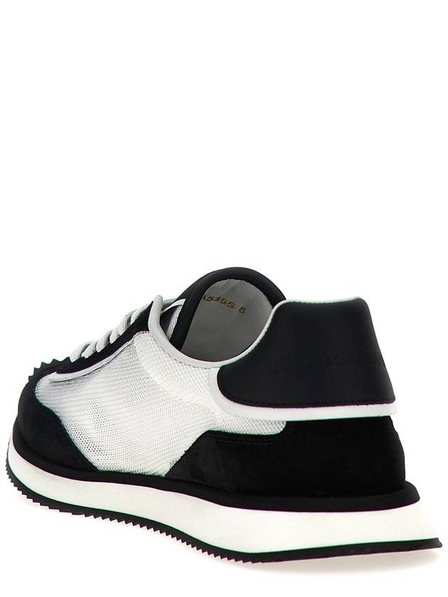 24FW Sneakers CS2288 A5355 8I050 WHITE BLACK - DOLCE&GABBANA - BALAAN 4