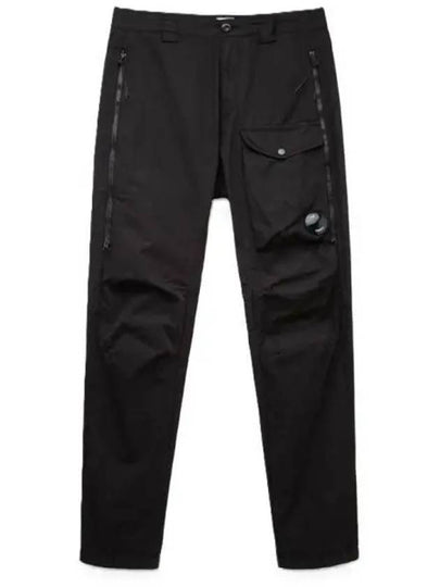 Ripstop Lens Cargo Regular Fit Straight Pants Black - CP COMPANY - BALAAN 2