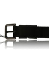 Leather Stud Plate Belt Black - DOLCE&GABBANA - BALAAN 5