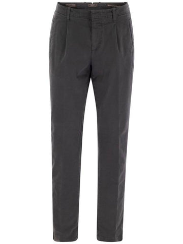 Cotton trousers with darts - PESERICO - BALAAN 1