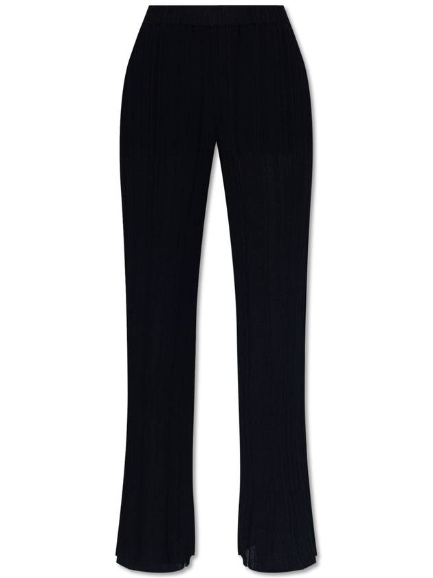 straight leg plisse effect trousers 6K06853S2465 - STELLA MCCARTNEY - BALAAN 2