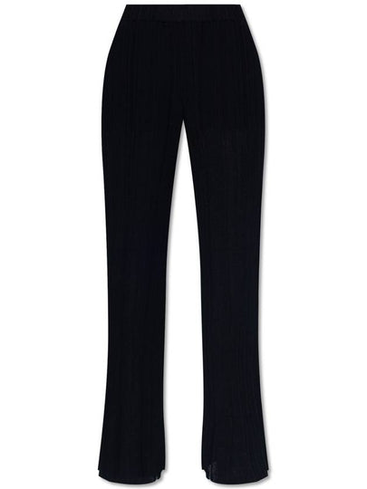 straight leg plisse effect trousers 6K06853S2465 - STELLA MCCARTNEY - BALAAN 2