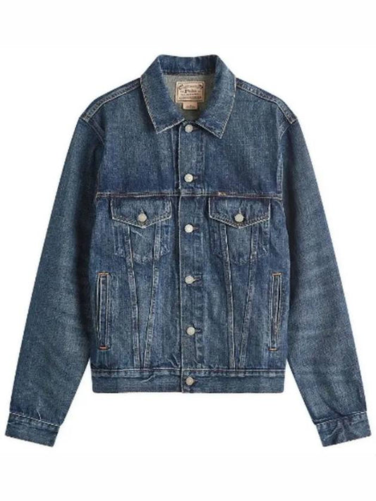 Polo Icon Trucker Denim Jacket 710673235001 - RALPH LAUREN - BALAAN 1