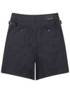 cotton blend wide fit shorts OF5703LABLACK - ONOFF - BALAAN 2