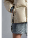 PARANA2 Hooded down jacket white blue hood color combination 1A00065 68950 065 Women 1 2 - MONCLER - BALAAN 4