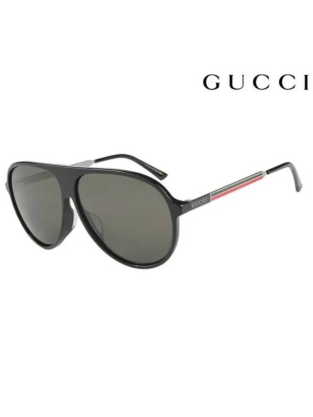 Sunglasses GG0829SA 001 Round Men Women - GUCCI - BALAAN.