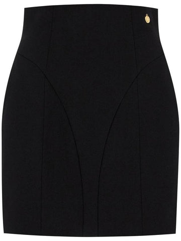 high-waisted mini skirt - BALMAIN - BALAAN 1