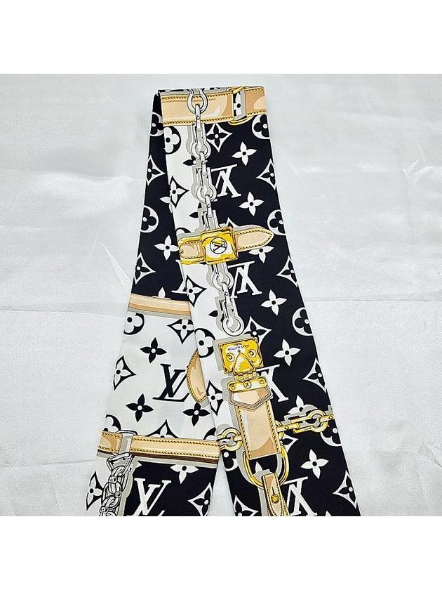 Monogram Confidential Scarf Black - LOUIS VUITTON - BALAAN 6