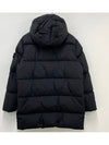 Kids Wappen Patch Down Long Padding Black - STONE ISLAND - BALAAN 3