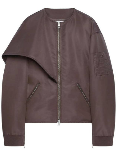 Courrèges Knot Nylon Bomber Jacket - COURREGES - BALAAN 1