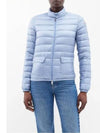 Women's Lans Lightweight Short Down Padded Jacket Light Blue - MONCLER - BALAAN 2