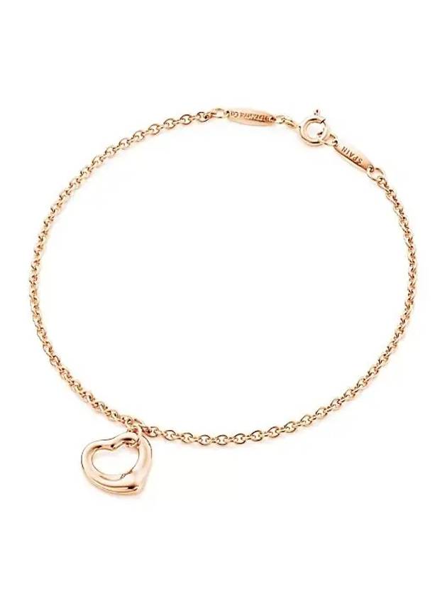 Elsa Peretti open heart bracelet rose gold 11mm 28781199 - TIFFANY & CO. - BALAAN 1