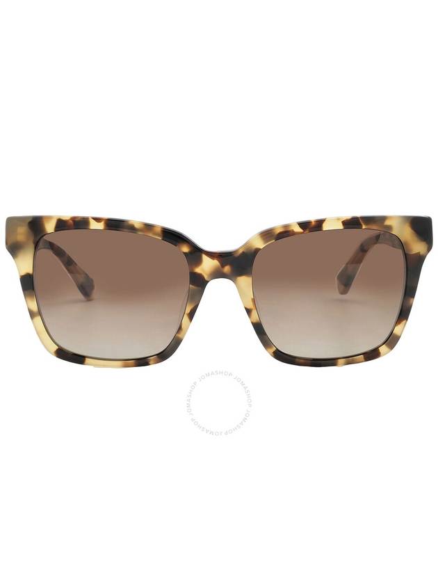 Kate Spade Brown Gradient Polarized Square Ladies Sunglasses HARLOW/G/S 0SX7LA 55 - KATE SPADE - BALAAN 1