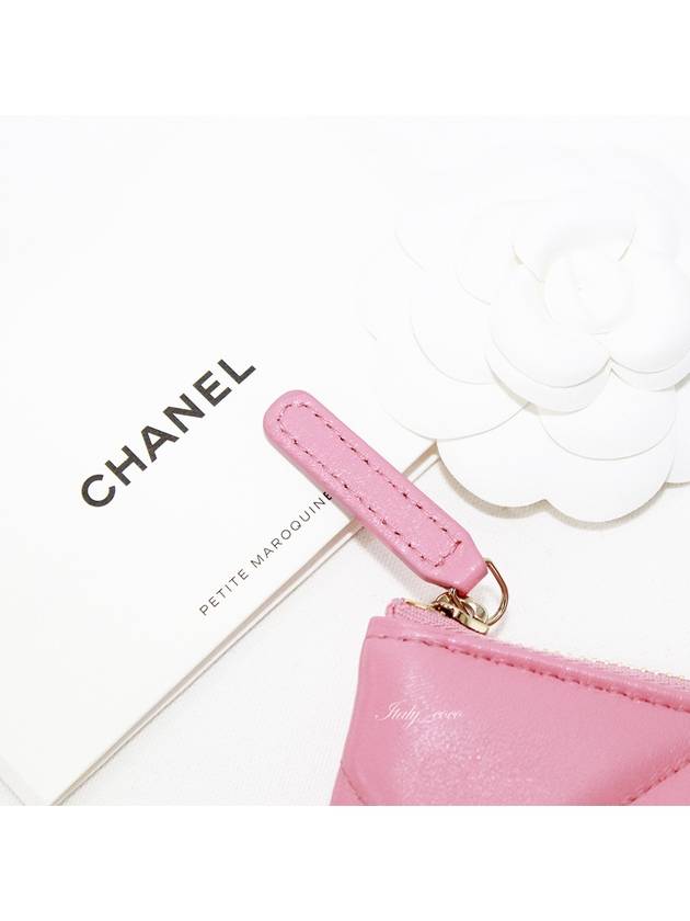 19 Lambskin Medium Clutch Bag Pink - CHANEL - BALAAN 11