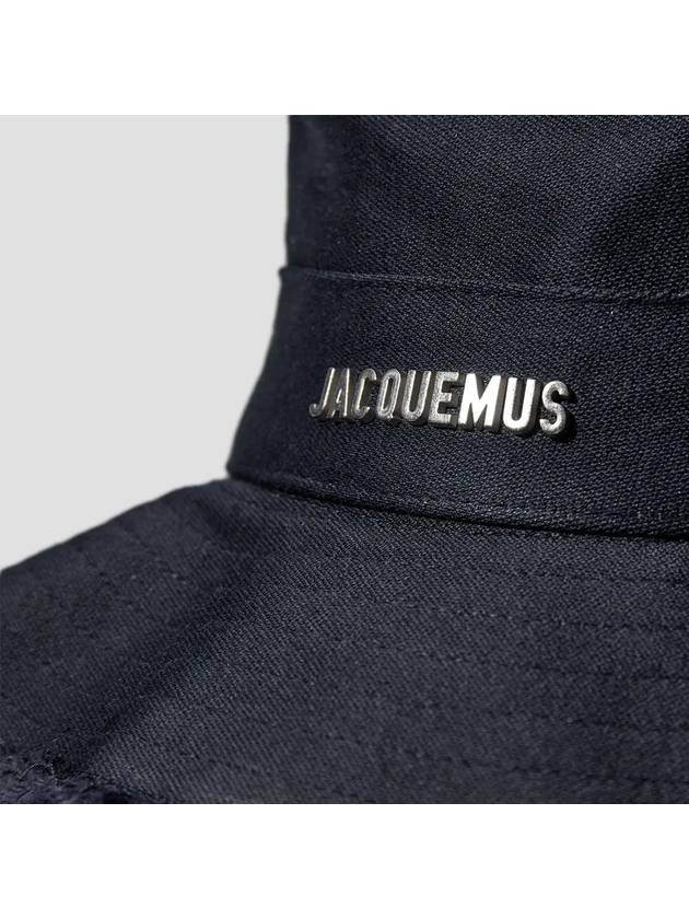 Le Bob Artichaut Bucket Hat Dark Navy - JACQUEMUS - BALAAN 3