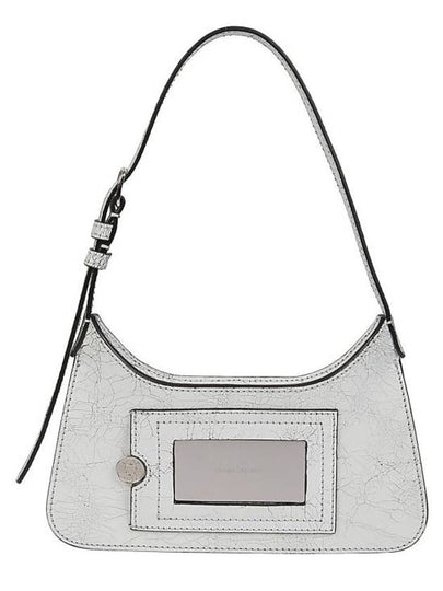 Platt Micro Leather Shoulder Bag White - ACNE STUDIOS - BALAAN 2