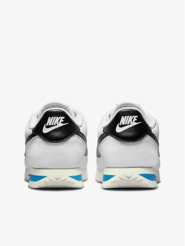 Cortez Low Top Sneakers White Black - NIKE - BALAAN 7